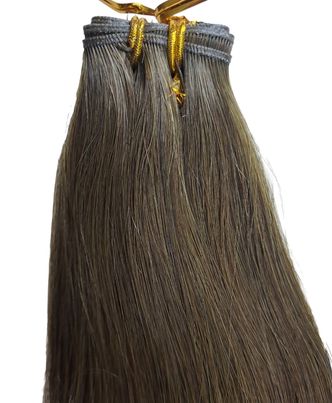 22 Inch Full Volume (Genius Weft) Hair Extensions #4 Brown