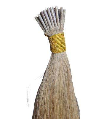 22 Inch Full Volume (I Tip) Hair Extensions #8 Light Brown