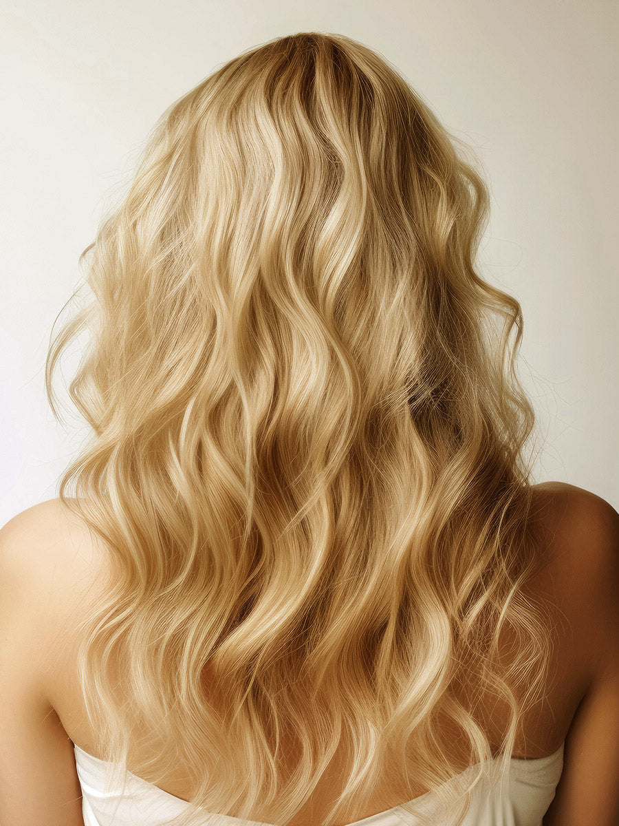 22 Inch Full Volume (Tape) Hair Extensions #613 Platinum Blonde